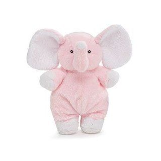 Pink Elephant Baby Rattle Plush 7" High  Plush Animal Toys  Baby