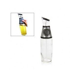 Kitchen Helper Device Press & Measure Oil & Vinegar Dispenser Bottle   Cleaning Buckets