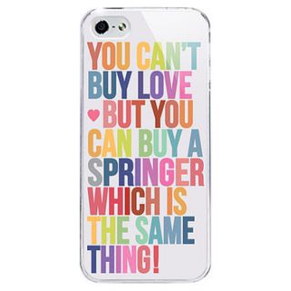 phone case, springer love by the animal gallery