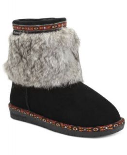 Style&co. Tiny Cold Weather Faux Fur Boots   Shoes
