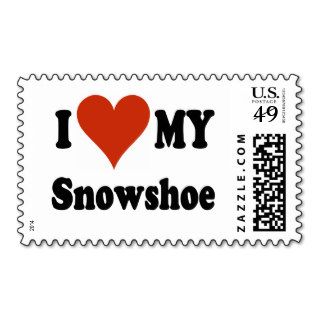 I Love My Snowshoe Cat Merchandise Postage Stamp