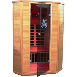 LifeSmart InfraColor Sauna — 2-Person Capacity, Model# LS-RD2PIC
