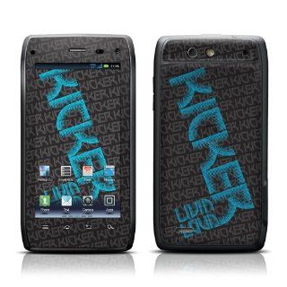 KICKER Wall Design Protective Skin Decal Sticker for Motorola Droid 4 Cell Phone Cell Phones & Accessories