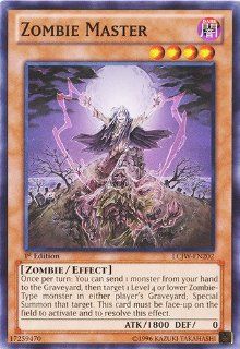Yu Gi Oh   Zombie Master (LCJW EN202)   Legendary Collection 4 Joey's World   1st Edition   Common Toys & Games