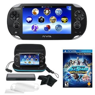 PlayStation Vita Wi Fi All Stars Battle Royale System Bundle with 7 piece Acces