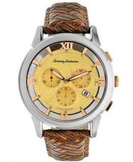 Tommy Bahama Watch, Mens Swiss Chronograph Stainless Steel Mesh Bracelet 42mm TB3056   Watches   Jewelry & Watches