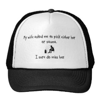 Pick Wife or Sauna Hats