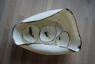 porcelain tea light bowl by sinead o moore ceramics