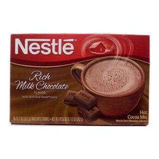 Nestle Rich Milk Chocolate Flavor Hot Cocoa Mix , Instant Chocolate Mix 202g/box (Pack 0f 10) 