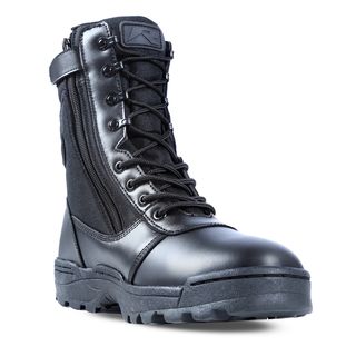 Dura Max Men's Black Leather Composite Toe Zippered Work Boots Ridge Outdoors Boots