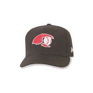 Minor League Baseball Cap   Hickory Crawdads Home Cap by New Era (7 3/8)  Sports Fan Baseball Caps  Clothing