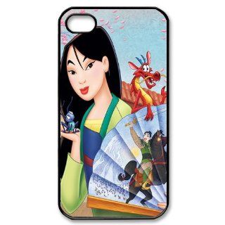 Personalized Mulan Hard Case for Apple iphone 4/4s case BB198 Cell Phones & Accessories