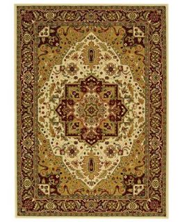 MANUFACTURERS CLOSEOUT Safavieh Area Rug, Lyndhurst LNH330A Ivory/Red 3 3 x 5 3   Rugs