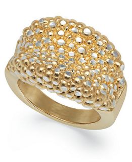 The Fifth Season by Roberto Coin 18k Gold over Sterling Silver Ring, Stingray Concave Ring   Rings   Jewelry & Watches