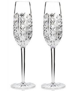 Waterford Stemware, Happy Celebrations Toasting Flutes, Set of 2   Collections   For The Home