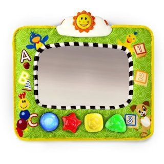 There Are 4 Play Modes To Entertain Baby Melodies And Lights, Melodies Only, Lights Only, And Learning Mode, Which Introduces Baby To Colors In 3 Languages   Baby Einstein Music and Discovery Travel Mirror Toys & Games