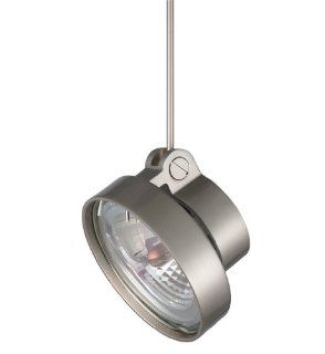 WAC Lighting QF 199X12 BN Focus Quick Connect Fixture with 12 Inch Extension, Brushed Nickel   Ceiling Pendant Fixtures  