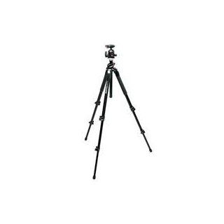 Manfrotto 190XPROB 3 Section Black Aluminum Pro Tripod Legs (Height 3.15 57", Maximum Load 11 lbs)   Bundle   with Manfrotto 496RC2 Compact Ball Head 496 & RC2 Plate  Camera & Photo