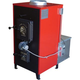 HY C Fire Chief Wood Furnace with Roller Grate   100,000 BTU, Model 500E