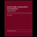 Evidence   Statutory Supplement