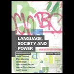Language, Society and Power  An Introduction