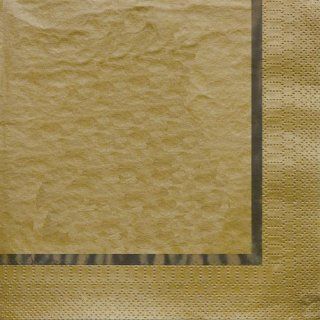 Glitz Gold 3 Ply Lunch Napkins Foil Stamp 192ct Health & Personal Care