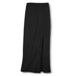 Mossimo Supply Co. Juniors Maxi Skirt with Slit   Black M(7 9)