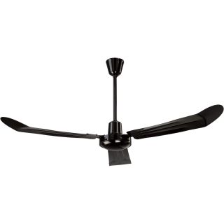 Canarm Industrial-Grade Ceiling Fan — 56in., Black, Model# CP56FRBK  Ceiling Fans