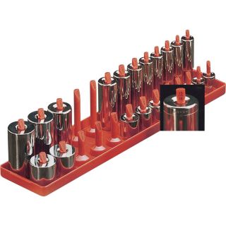 Hansen Global Regular and Deep Socket Tray — 1/4in. Standard  Socket Holders
