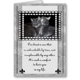 Happy Birthday Friend Deluxe Cat Greeting Card