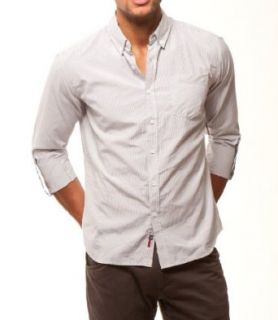 ONE90ONE "Wheeler" Slim Fit Convertible Roll Sleeve Shirt at  Mens Clothing store Button Down Shirts