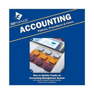 Bizmanualz Accounting Policies, Procedures & Forms Bizmanualz 9781931591058 Books