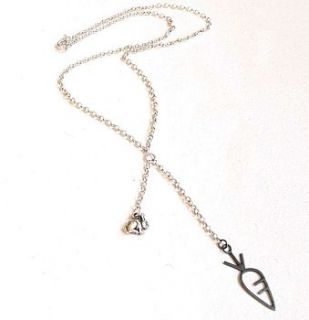 hungry bunny necklace by anne morgan contemporary jewellery