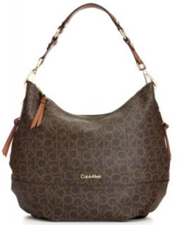 Calvin Klein Handbag, Hudson Signature Satchel   Handbags & Accessories