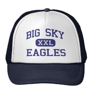 Big Sky   Eagles   High School   Missoula Montana Mesh Hat