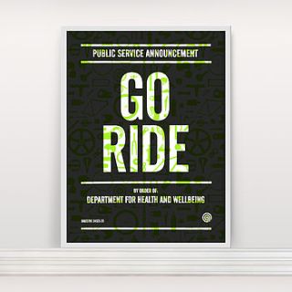 'public service announcement ' screen print by anthony oram