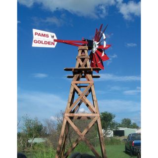 Outdoor Water Solutions Pond Aerating Windmill Head — 73in. Dia., Galvanized Steel with Powder Coat Finish, Model# WTW0182  Windmill Aerators