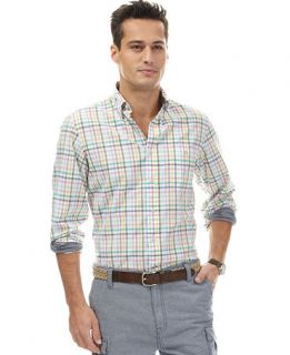 Nautica Long Sleeve Multi Color Shirt   Casual Button Down Shirts   Men