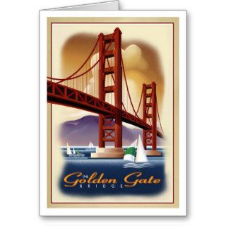Golden Gate Bridge Greeting Cards