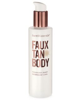 Bare Escentuals bareMinerals Faux Tan Body Sunless Body Tanner, 4.5 oz   Makeup   Beauty