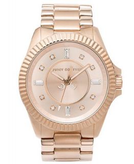 Juicy Couture Watch, Womens Stella Rose Gold Tone Bracelet 40mm 1900927   Watches   Jewelry & Watches
