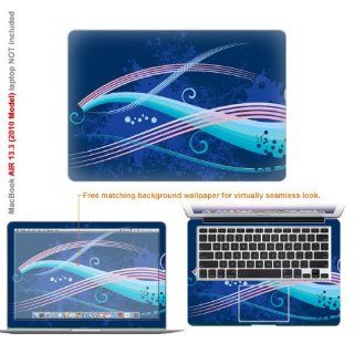 MATTE Decal Skin Sticker for Apple MacBook Air with 13.3" screen ( Released 2010, view IDENTIFY image for correct model ) case cover Mat_10MbkAIR13 186 Computers & Accessories