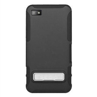 Seidio CSK3BBZ10K BK Case with Metal Kickstand for BlackBerry Z10   1 Pack   Retail Packaging   Black Cell Phones & Accessories