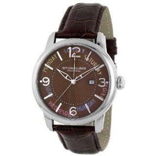 Stuhrling Original Men's 185.3315K59 Lifestyle 'Fonzee' day and date Watch at  Men's Watch store.