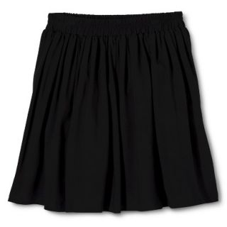 Mossimo Supply Co. Juniors Pleated Skirt   Black S(3 5)