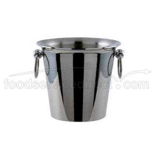 World Cuisine Paderno Stainless Steel Wine Bucket, 7 7/8 inch Diameter    1 each. Kitchen & Dining