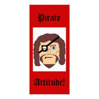 Pirate, Attitude Custom Rack Card