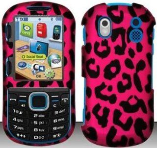 TRENDE   Pink Leopard Hard Snap On Case Cover Faceplate Protector for Samsung Intensity 2 U460 + Free Texi Gift Box Cell Phones & Accessories