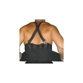 Back Support with Shoulder Straps   Size Large/X Large 35" and over Health & Personal Care