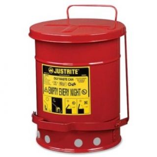 Just Rite 21 Gallon Oily Waste Can Hazardous Storage Cans